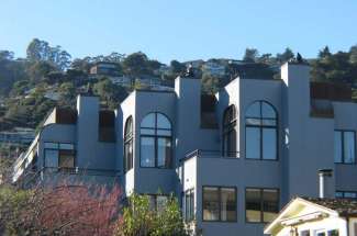 Unique Contemporary Sausalito Town Home with SF Skyline Views