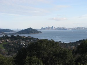 Tiburon Peninsula and San Francisco Bay