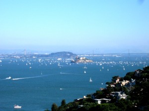 View of San Francisco Bay from Sausalito