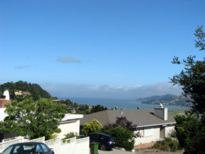 View of SF Bay from Greenbrae CA