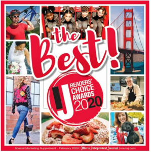 Reader's Choice Awards 2020 from the Marin Independent Journal