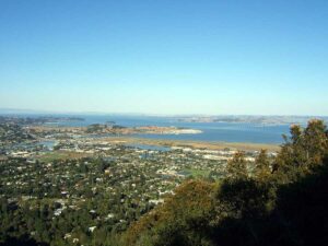 Corte Madera CA from Ring MOuntain