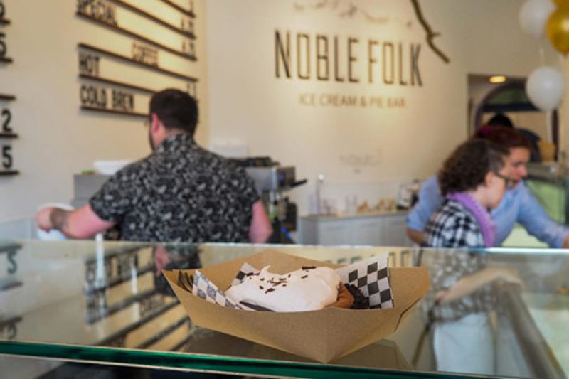 Noble Folk Ice Cream and Pie Bar, Healdsburg, CA