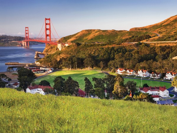 Cavallo Point Lodge in the Marin Headlands, Sausalito, CA