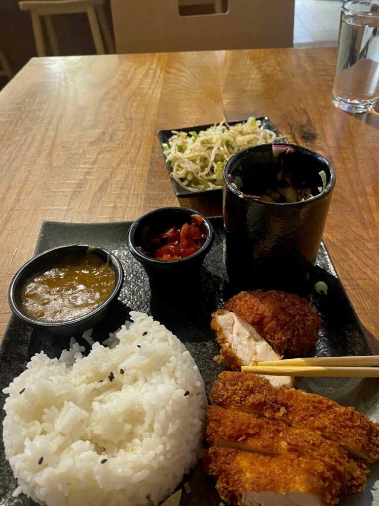 Chicken Katsu at Uchiwa Ramen, San Rafael, CA