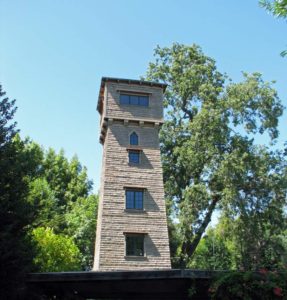 Old water tower, Yolanda Park, San Anselmo, CA